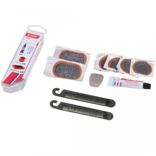 Zefal 12 Piece Puncture Repair kit & levers